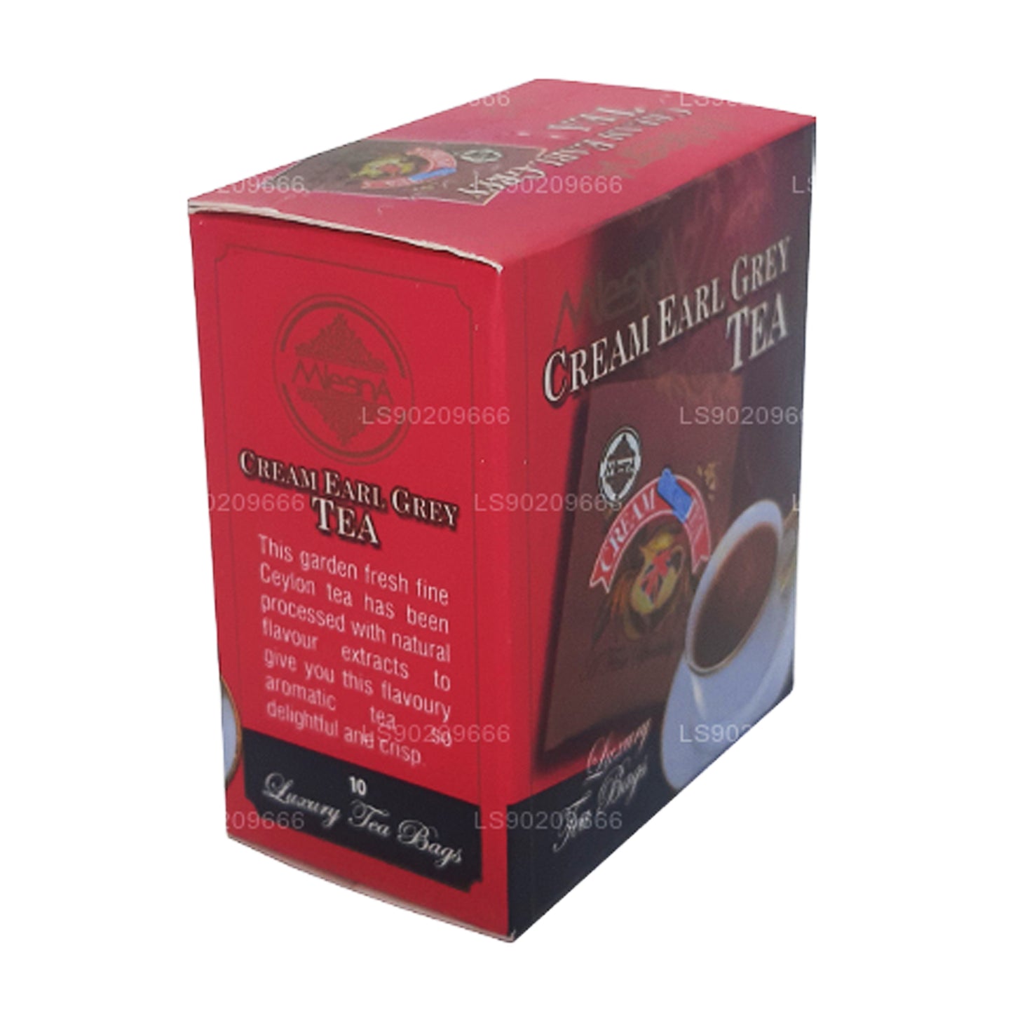 Mlesna Cream Earl Grey Tea (20g) 10 Luxury Tea Bags