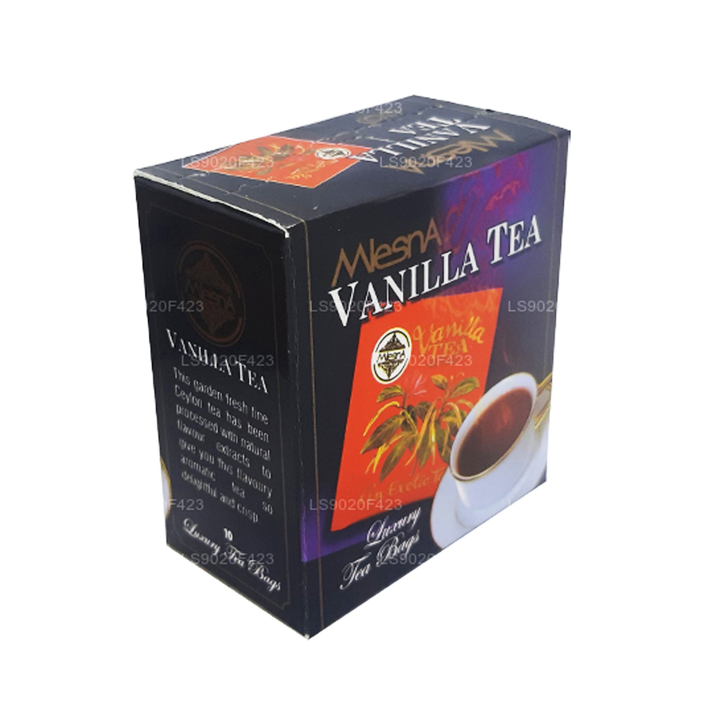 Mlesna Vanilla Tea (20g) 10 Luxury Tea Bags