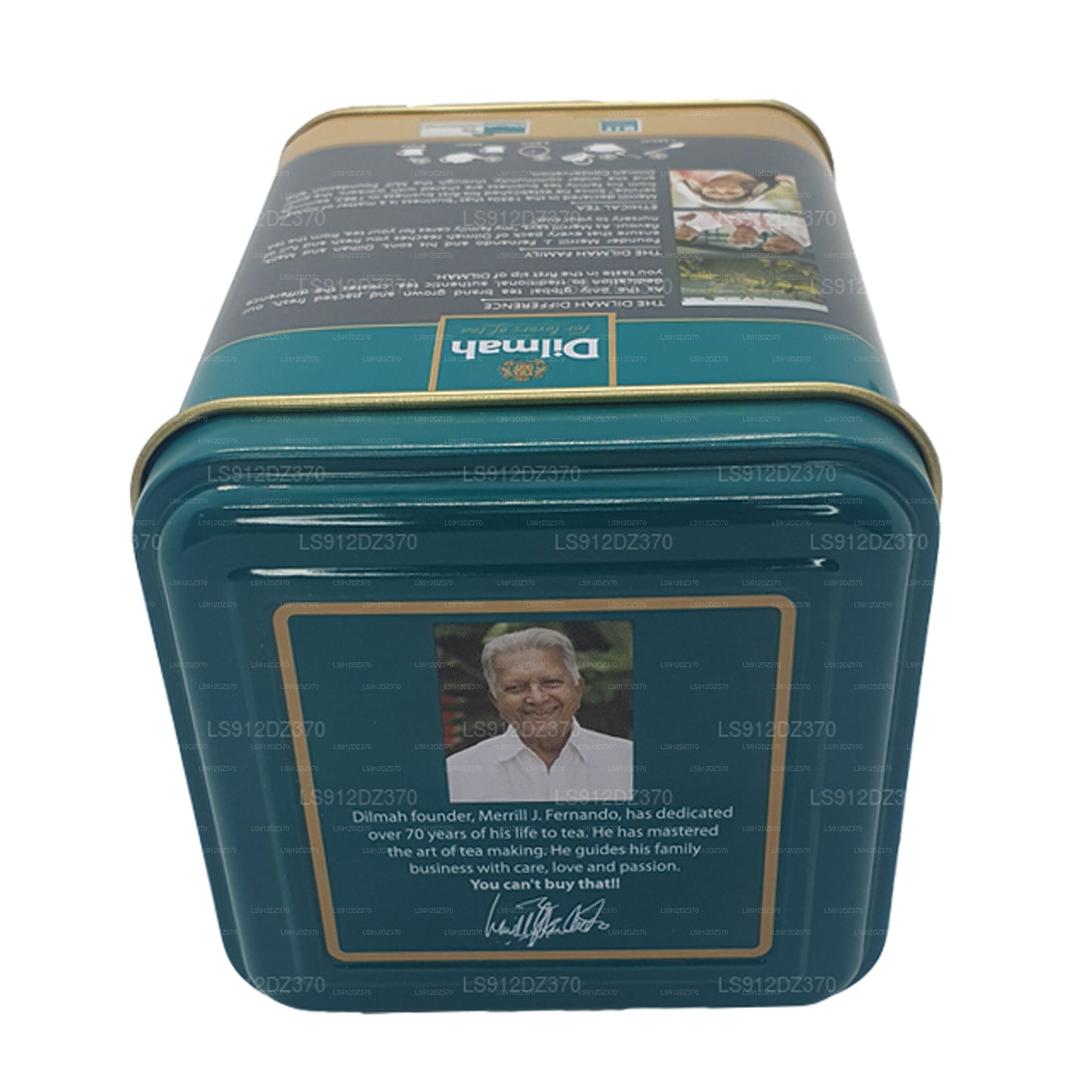 Dilmah Earl Grey Loose Leaf Tea Caddy (125g)