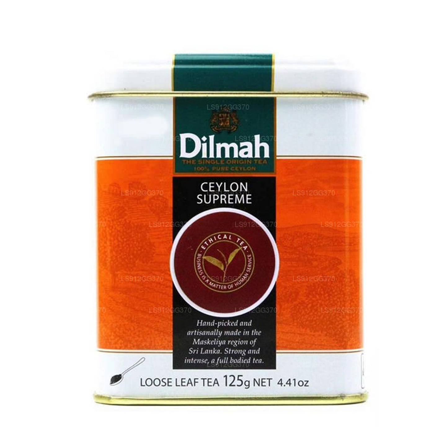 Dilmah Ceylon Supreme Loose Leaf Tea caddy (125g)