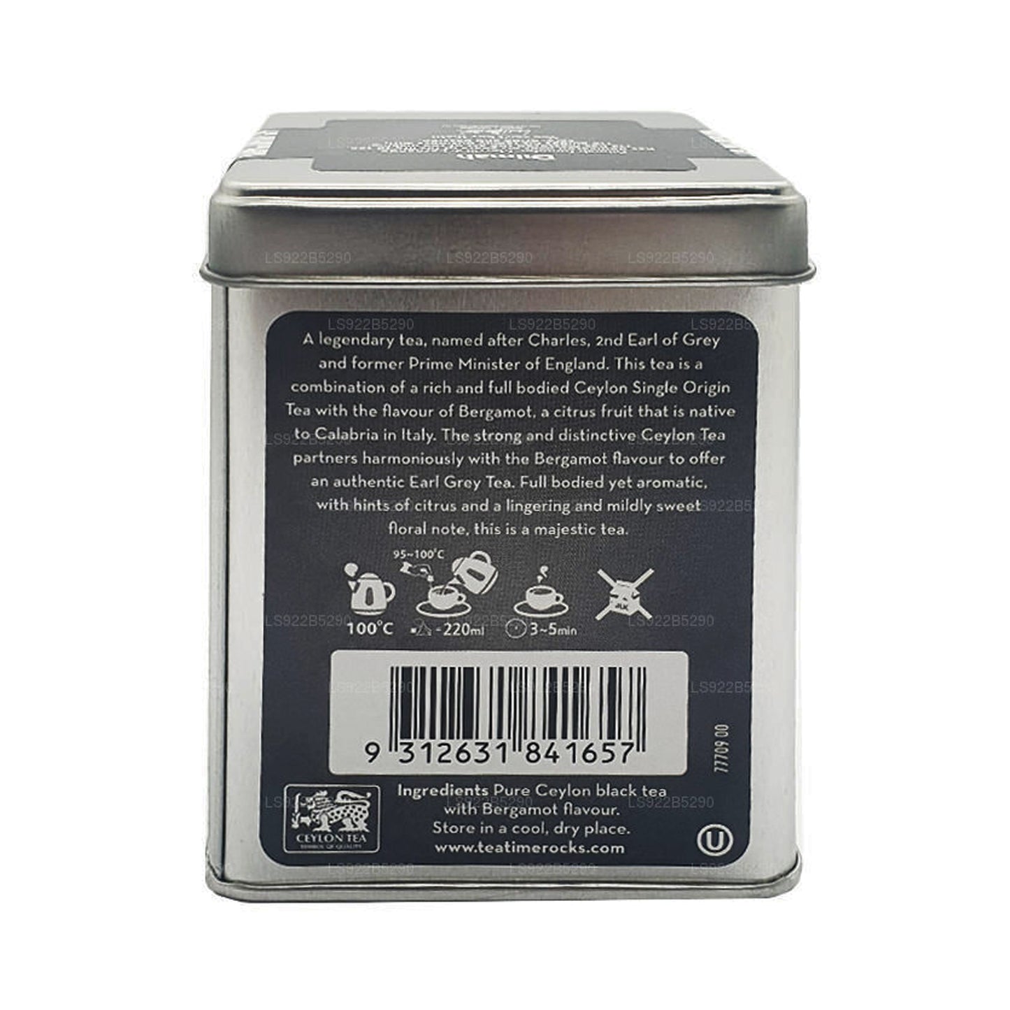 Dilmah t-Series The Original Earl Grey Tea (40g) 20 Tea Bags