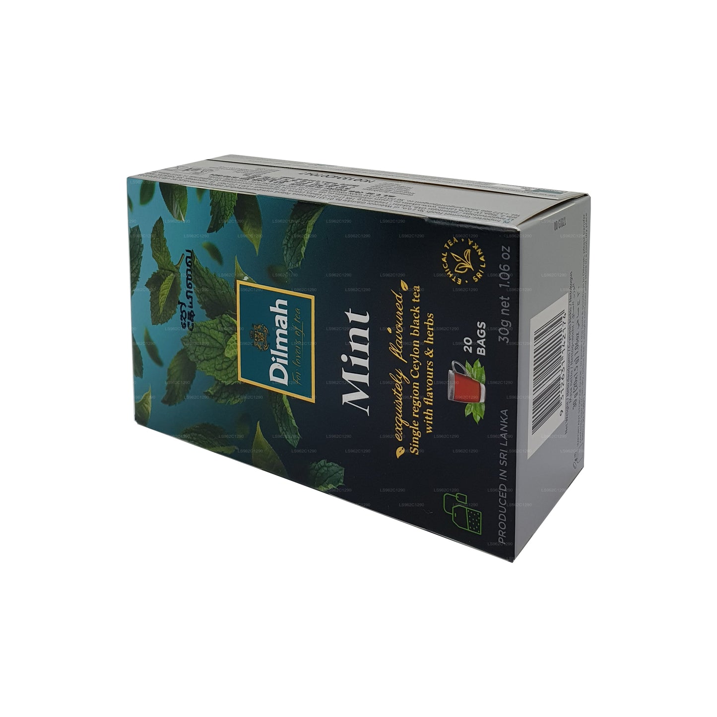 Dilmah Mint Flavored Ceylon Black Tea (30g)