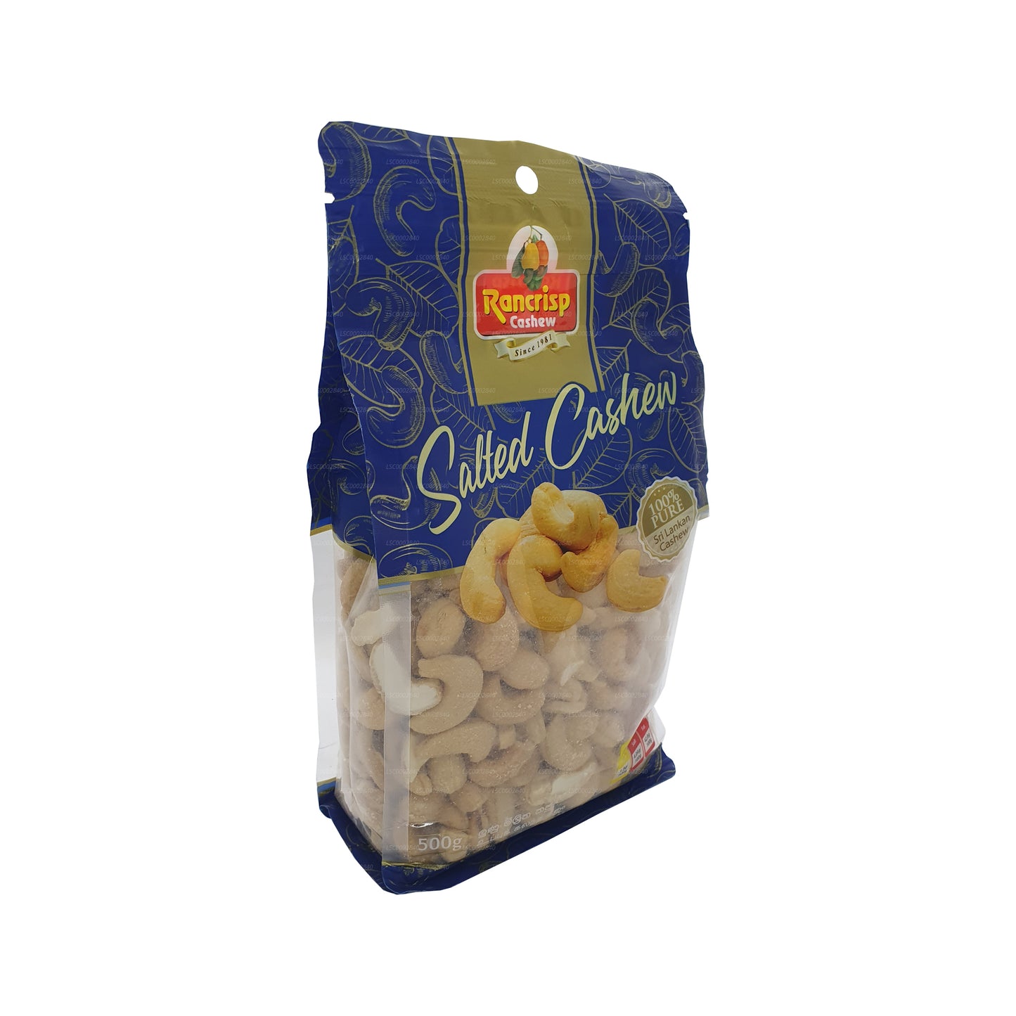 Rancrisp Salted Cashew Nuts (500g)