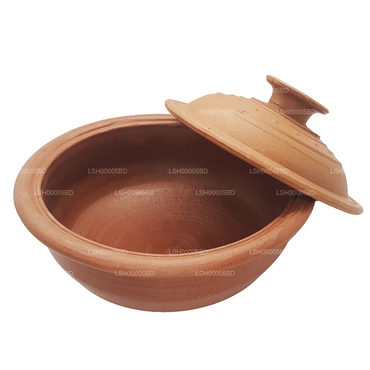 Clay Pot With Lid (20cm × 7cm)