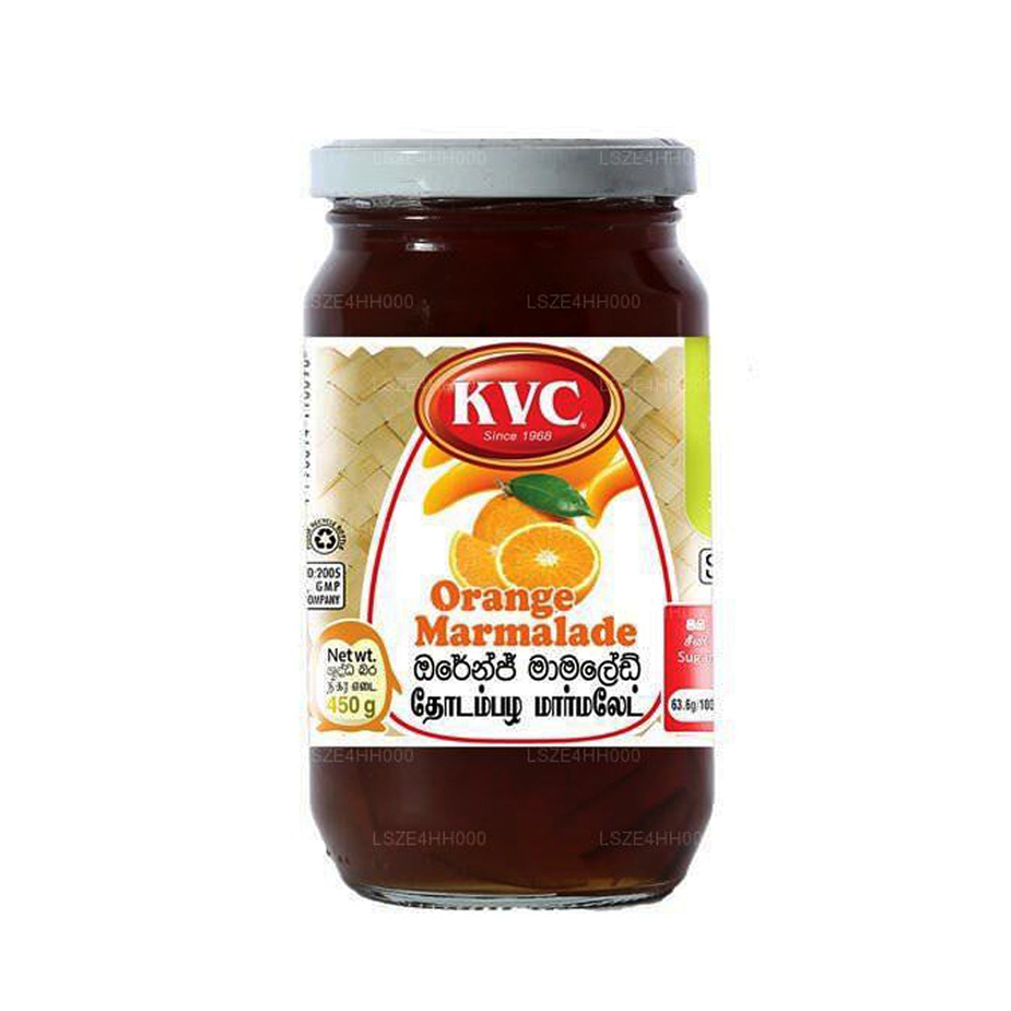 KVC Jam Orange Marmalade (450g)