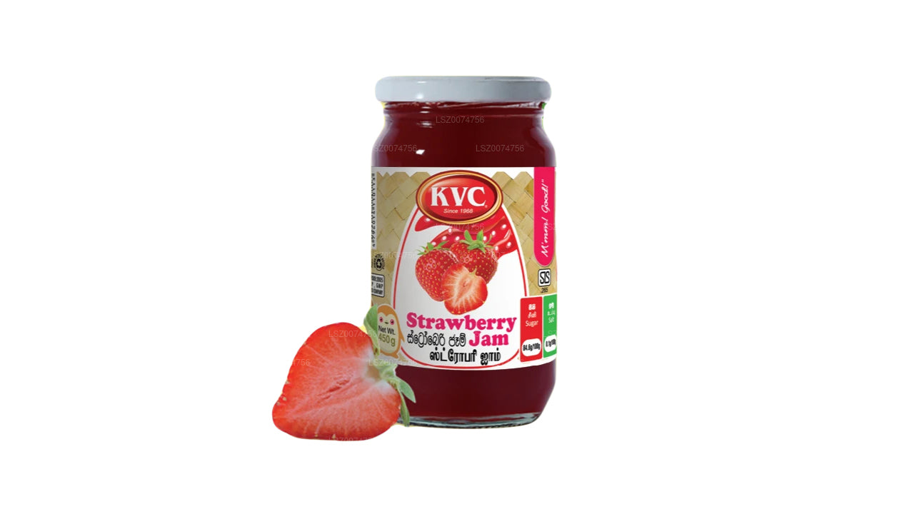 KVC Jam Real Strawberry (450g)
