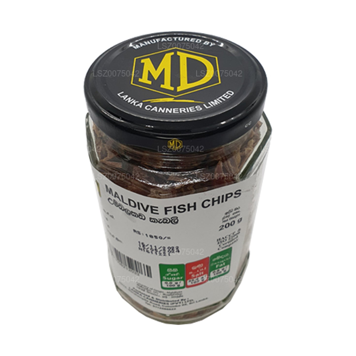 MD Maldive Fish Chips Bottle (200g)