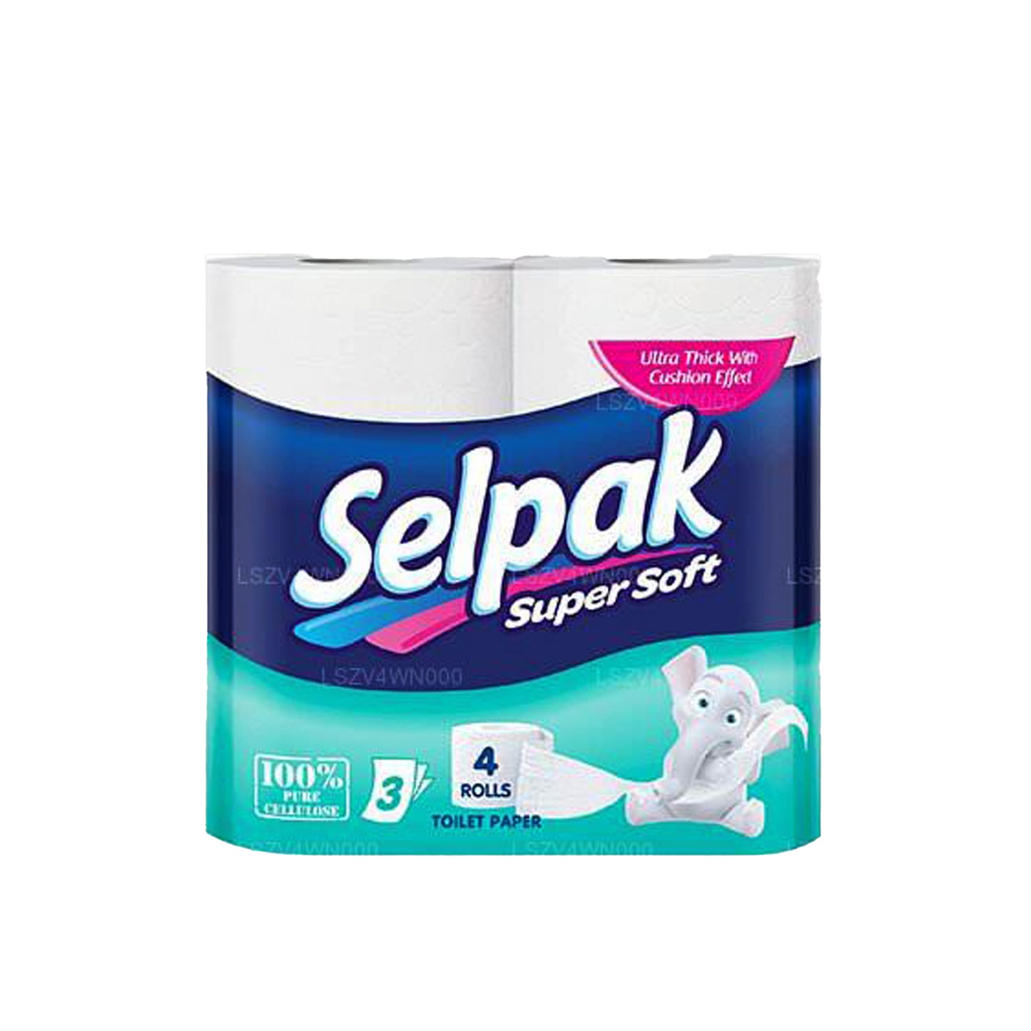 Selpak Toilet Paper Super Soft Roll  (4 Pack)