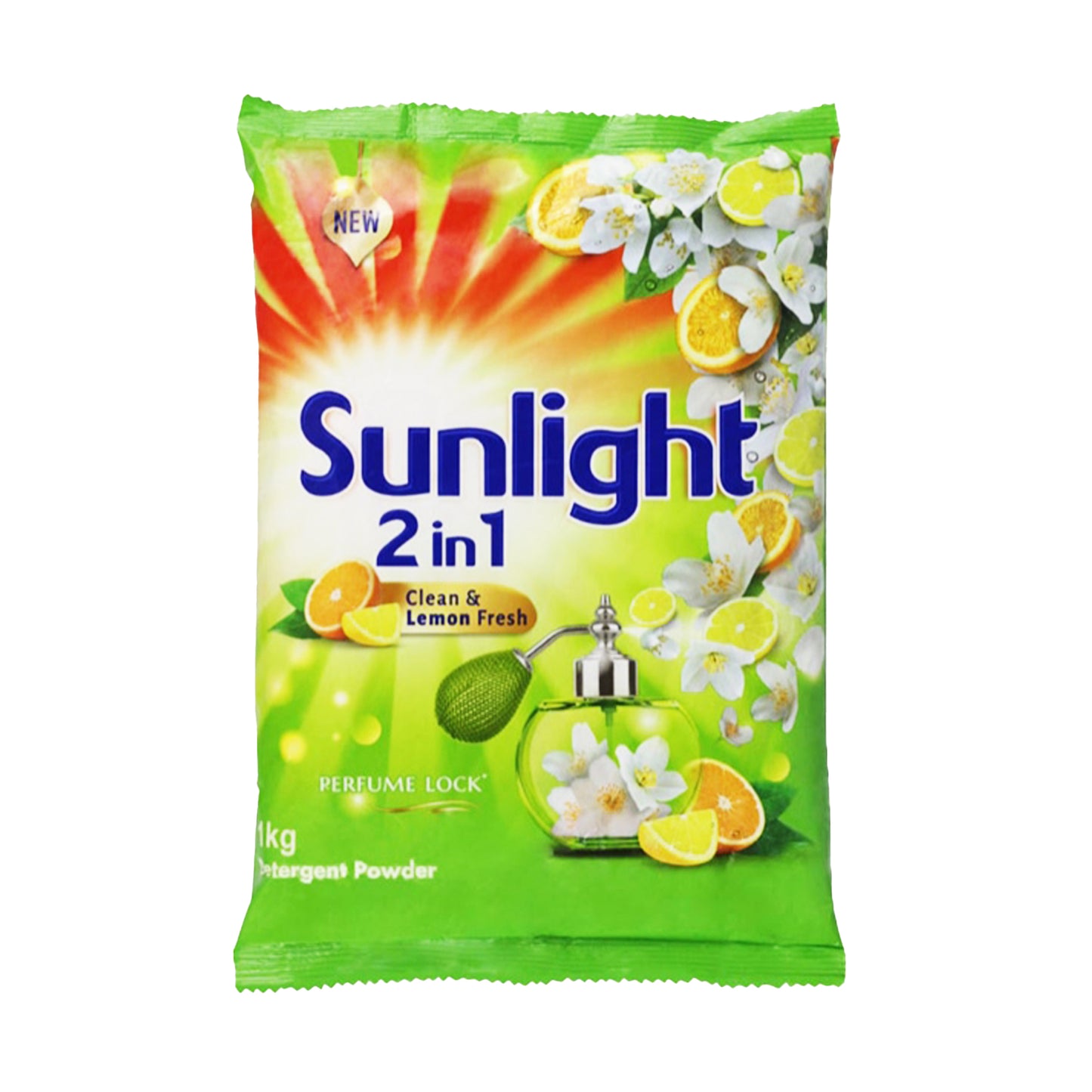 Sunlight Clean & Lemon Fresh Detergent Powder (1kg)
