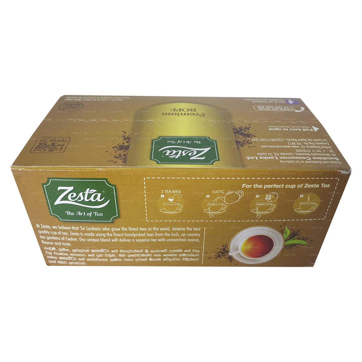 Zesta BOPF Premium Tea Bags