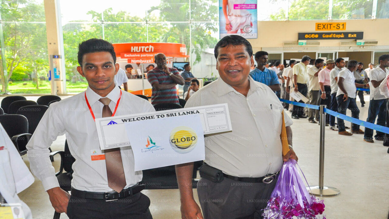 Transfer between Colombo Airport (CMB) and Wijaya Holiday Resort, Kiriella