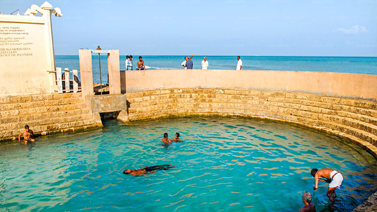 Keerimalai Holy Pond and Jambukola Port from Jaffna