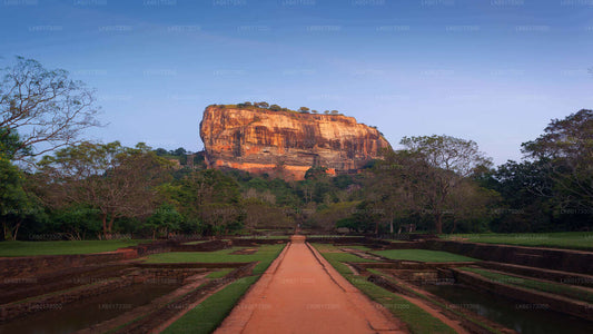 Sigiriya Ancient City and Countryside from Kandy