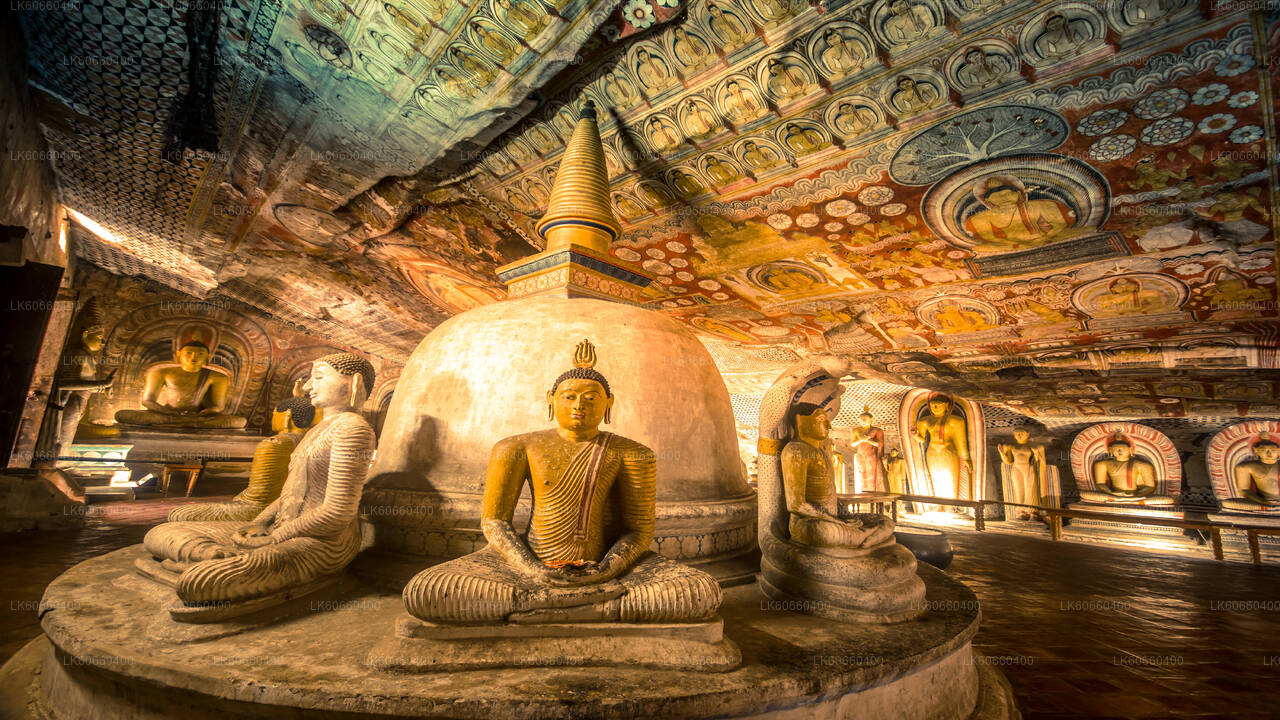 Sigiriya and Dambulla from Mount Lavinia