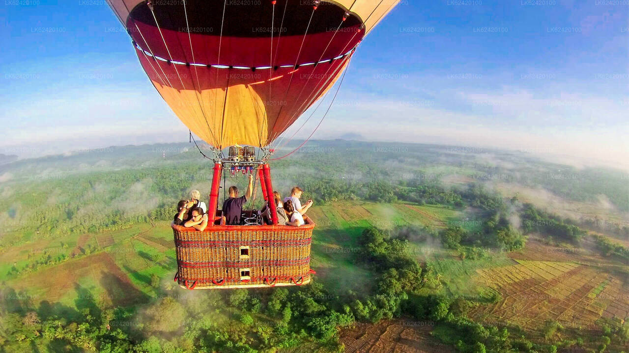 Hot Air Ballooning from Kandalama