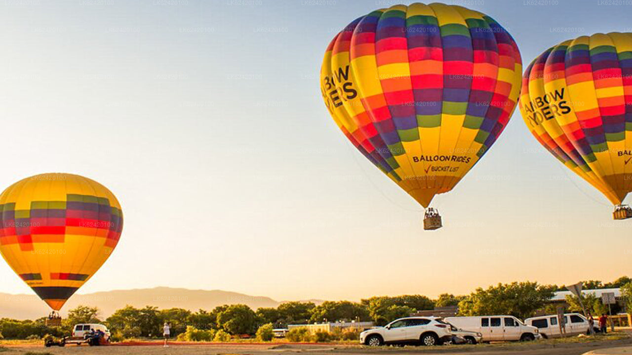 Hot Air Ballooning from Kandalama