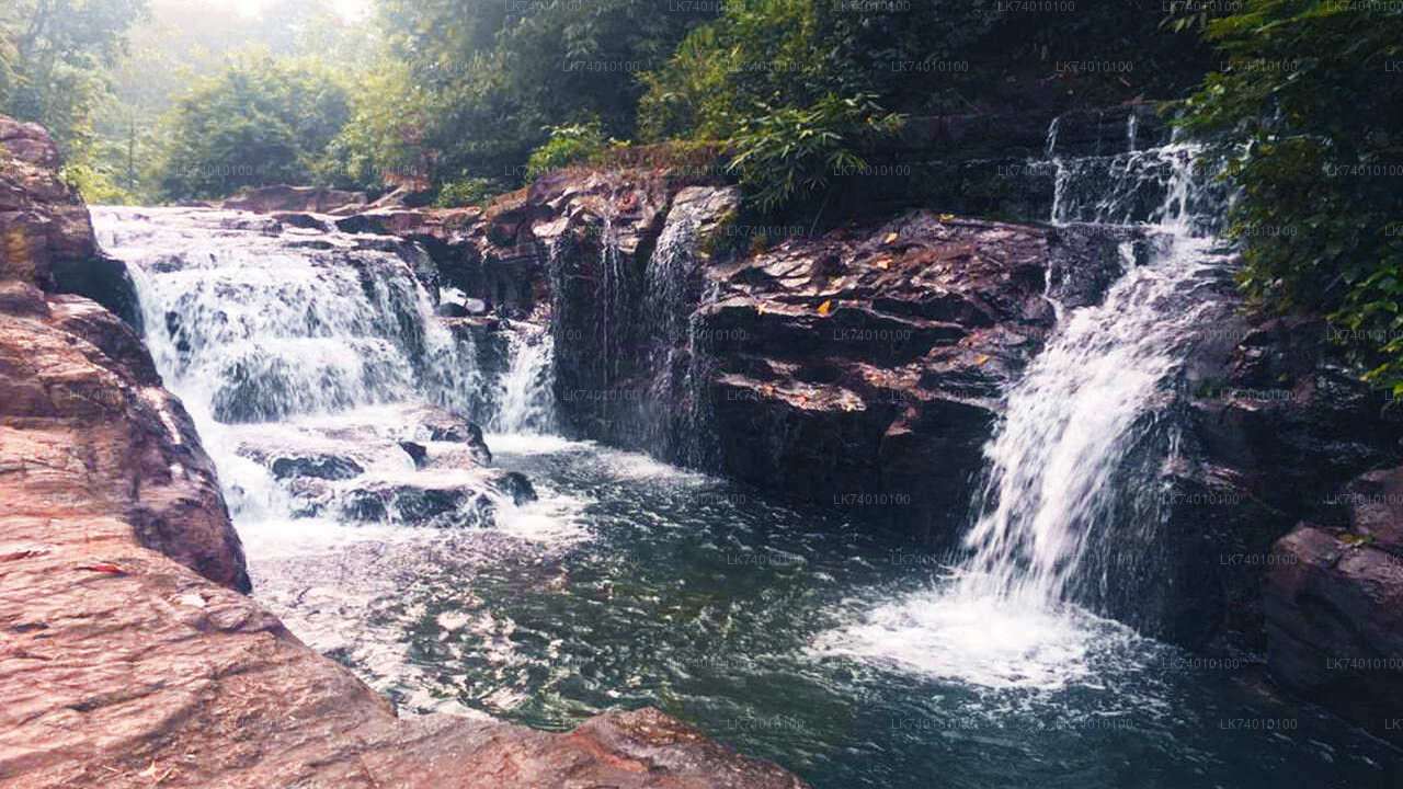 Countryside Walk and Waterfalls at Ingiriya from Colombo