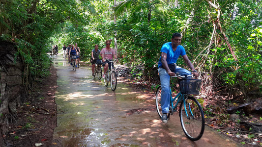 Cycling in Galle Countryside