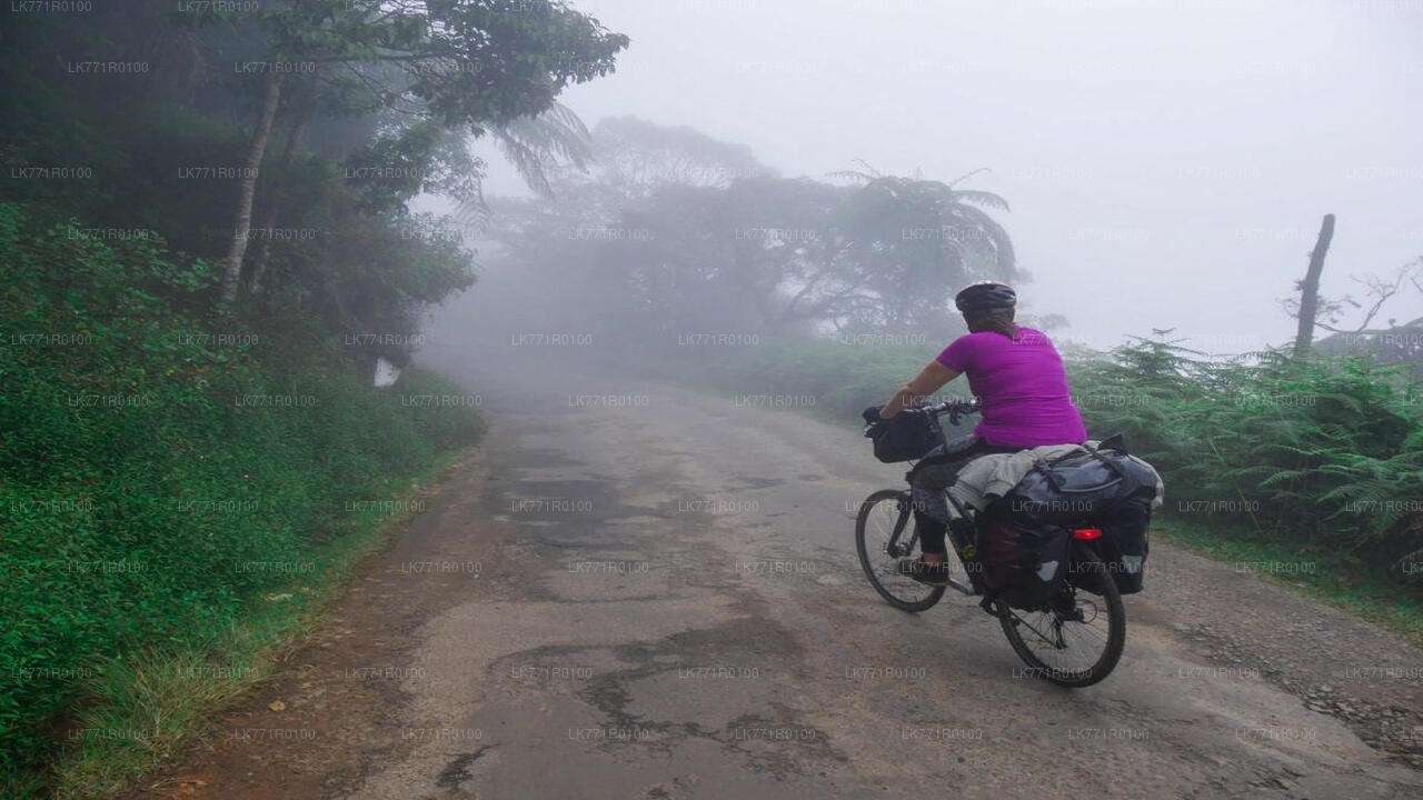 Cycling from Nuwara Eliya