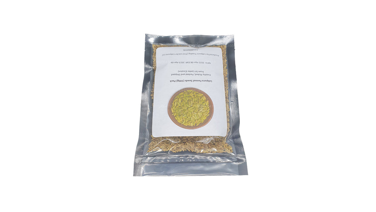 Lakpura Fennel Seeds (100g) Pack