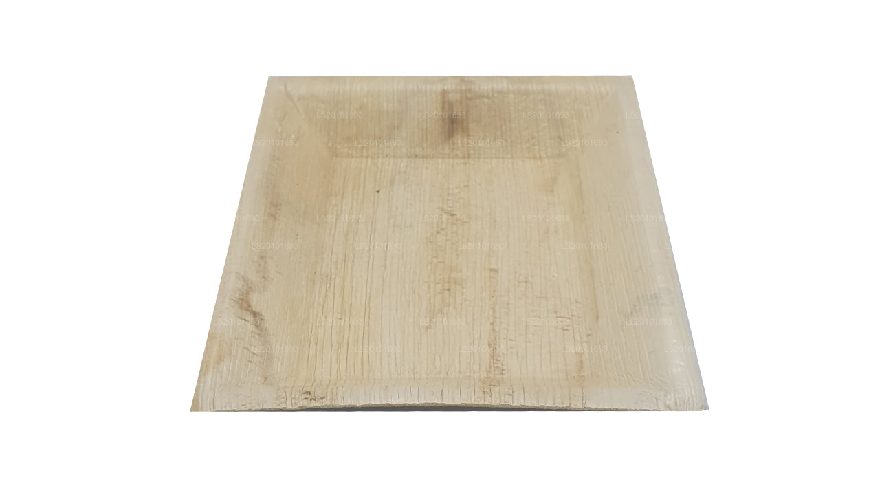 Handmade Areca Leaf Food Plate (Square Type)