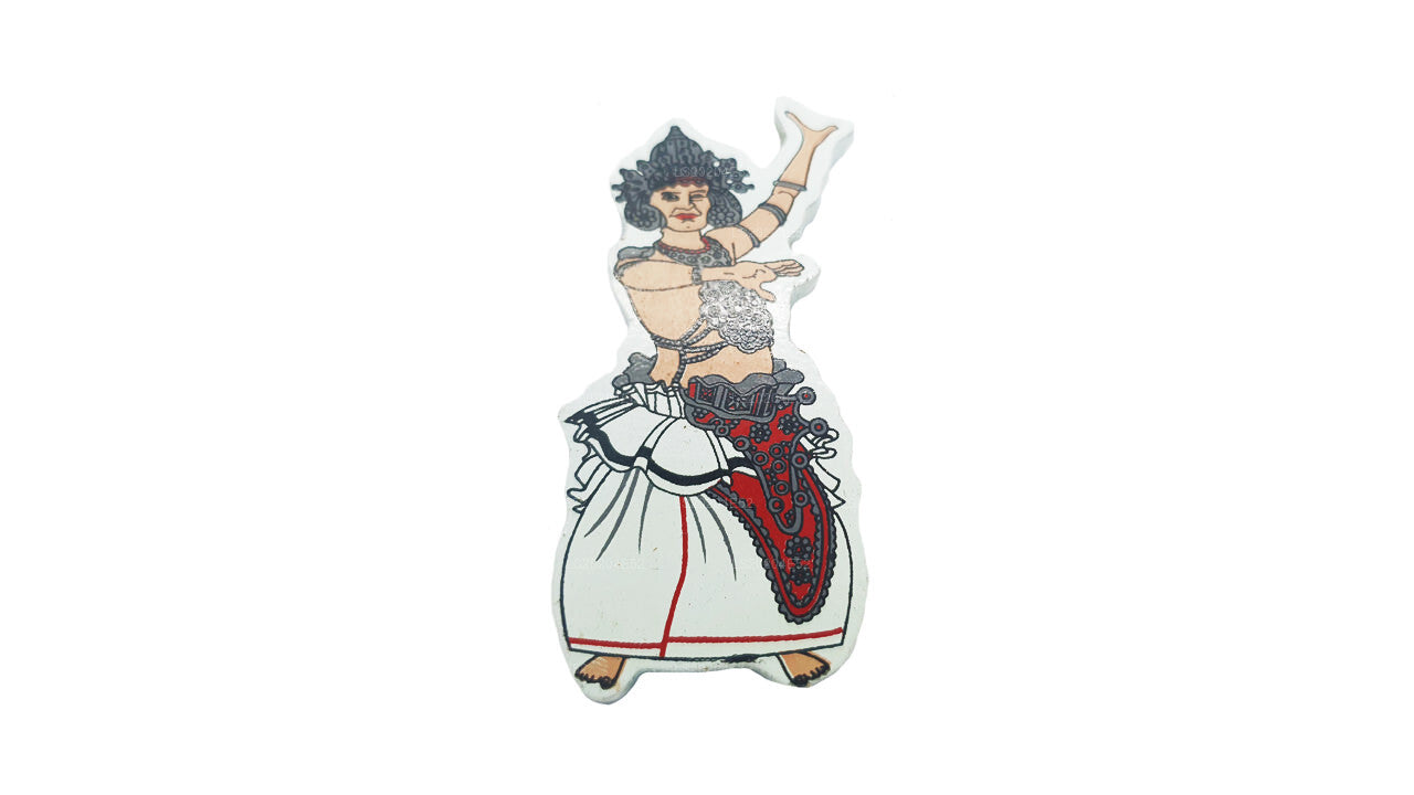 Sri Lankan Traditional Dancer Fridge Magnet