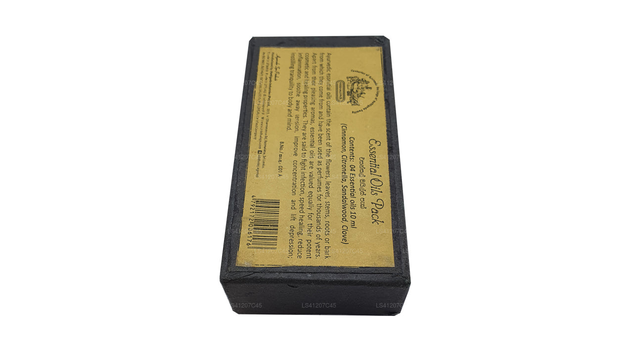 Siddhalepa Essential Oils Pack (4 x 10ml)