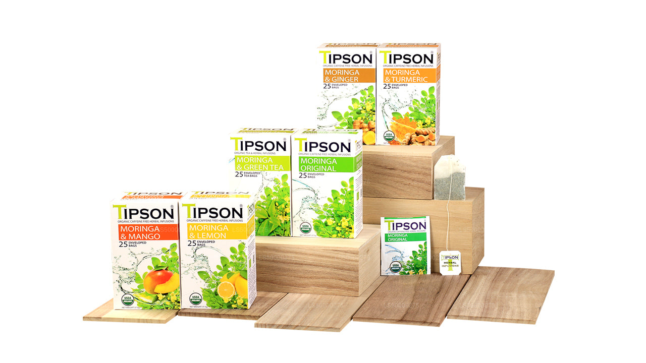 Tipson Tea Organic Moringa Bundle - 6 Pack (225g)