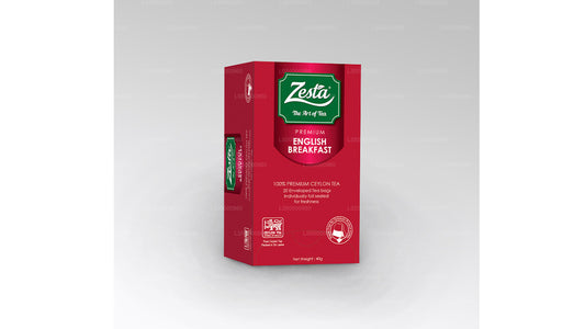Zesta Premium English Breakfast – 20 Tea Bags (40g)