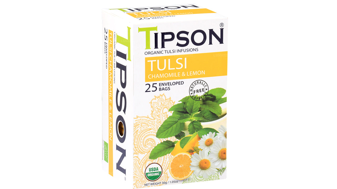 Tipson Tea Organic Tulsi With Camomile Lemon (30g)