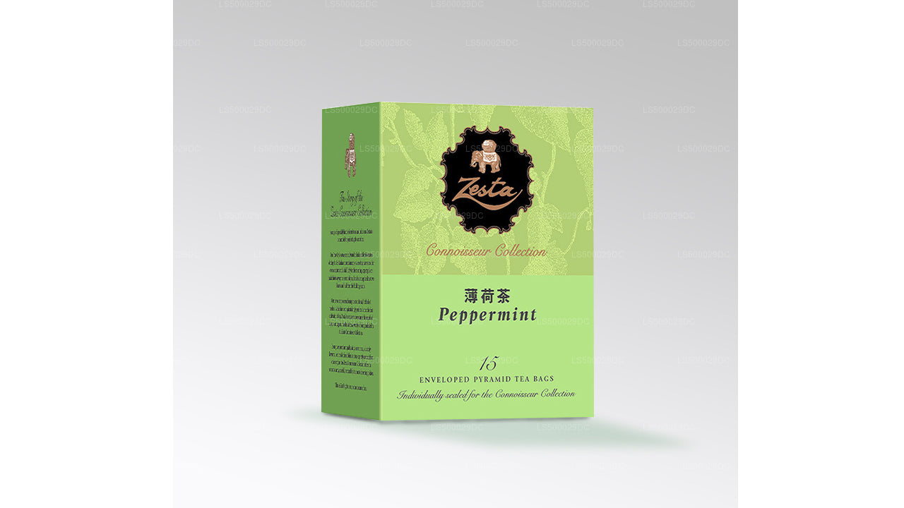 Zesta Pure Peppermint – 15 Pyramid Tea Bags (30g)