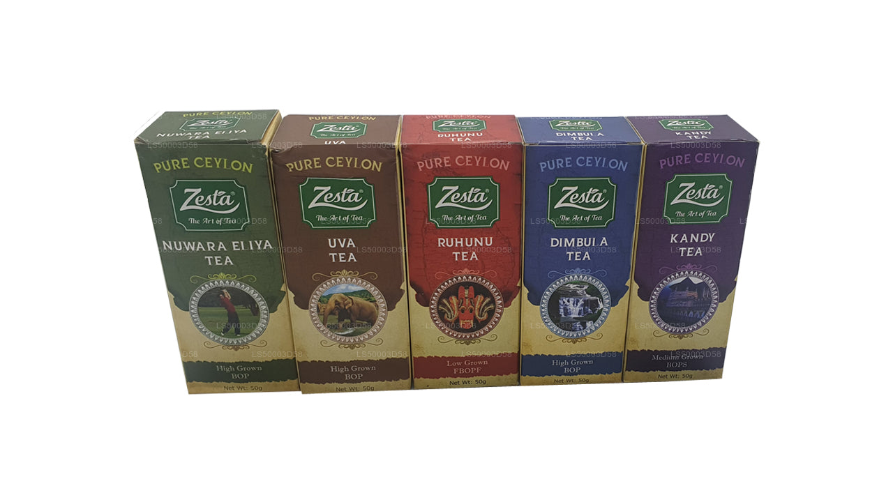 Zesta Ceylon Regional Tea Collection (250g)