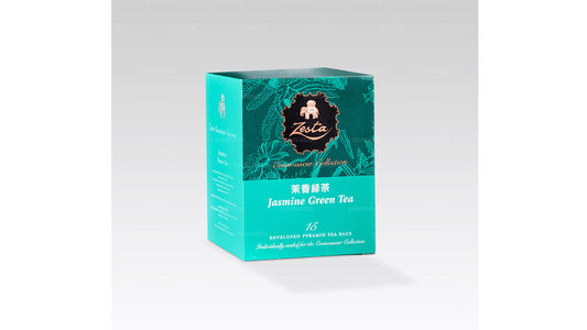 Zesta Jasmine Green Tea - 15 Pyramid Tea Bags (30g)