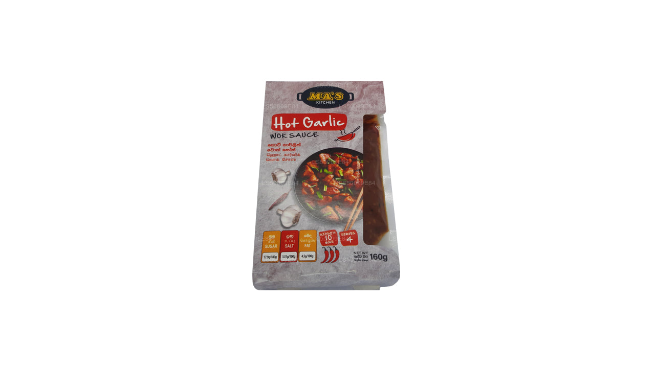 MA's Hot Garlic Wok Sauce (160g)