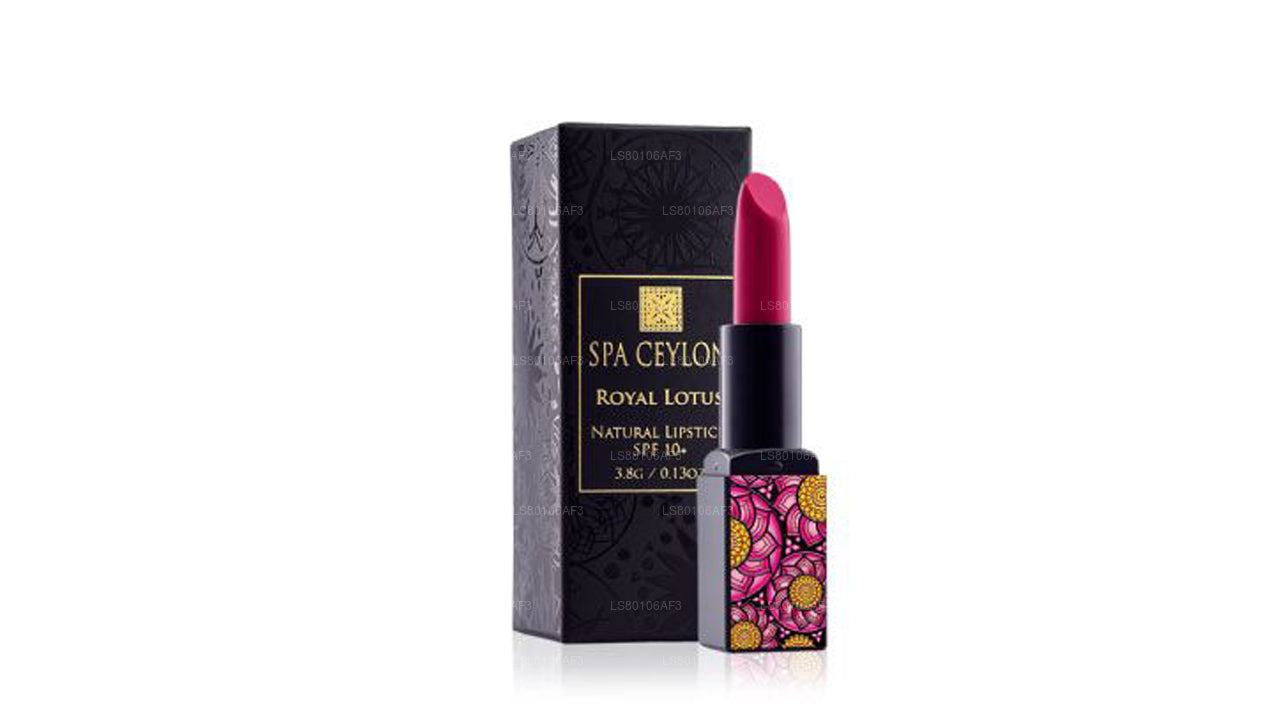 Spa Ceylon Natural Lipstick 4 Royal Lotus SPF 10+