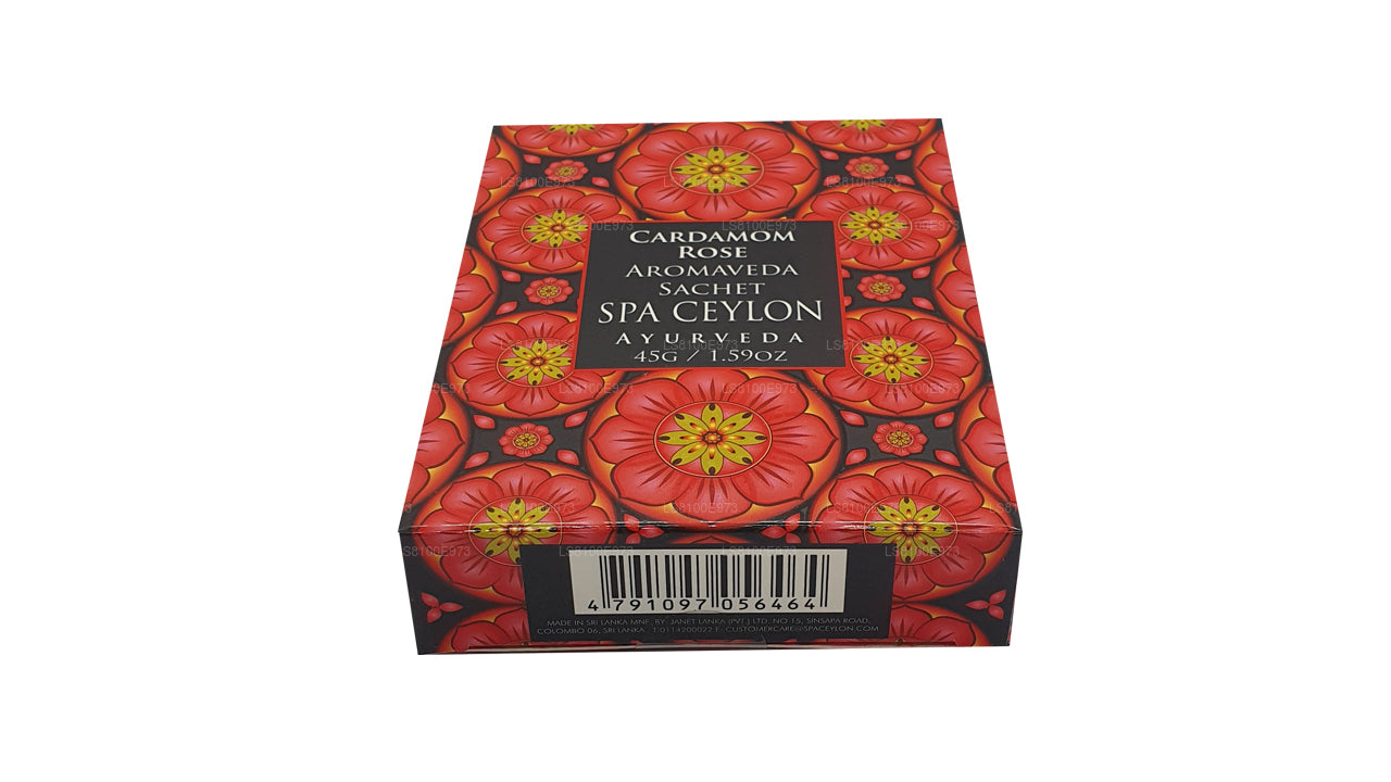 Spa Ceylon Cardamom Rose Aromaveda Sachet (45g)