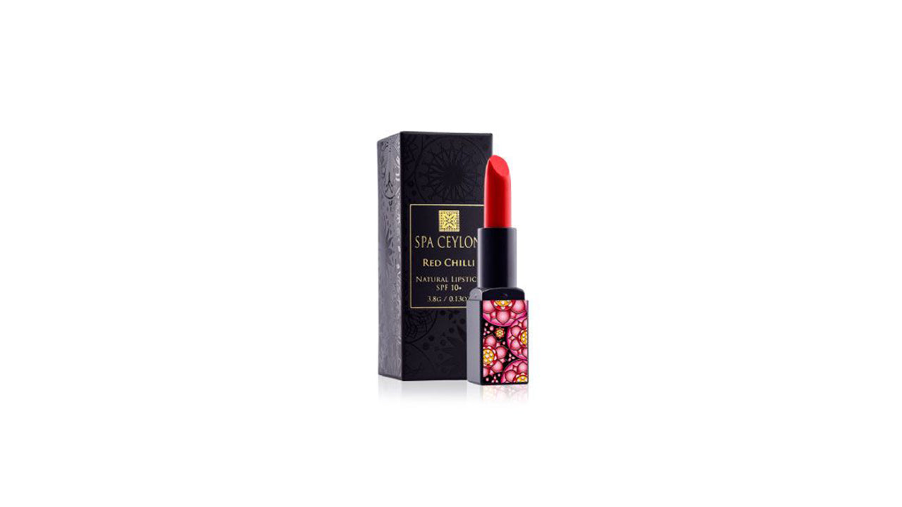 Spa Ceylon Natural Lipstick Red Chilli SPF 10+