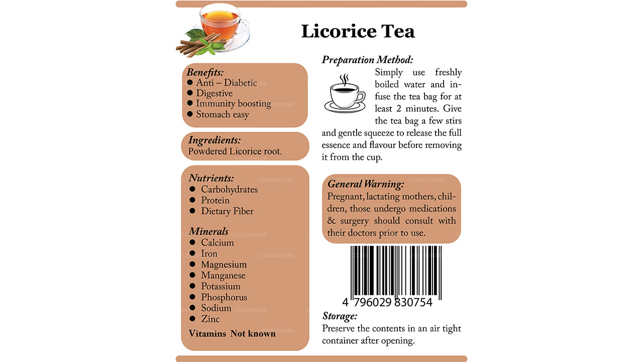 Lifetone Licorice Tea (40g)
