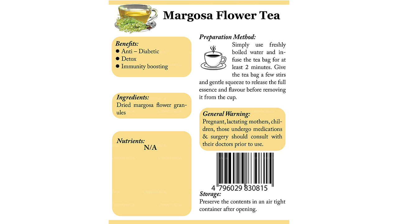 Lifetone Margosa Flower Tea (30g)
