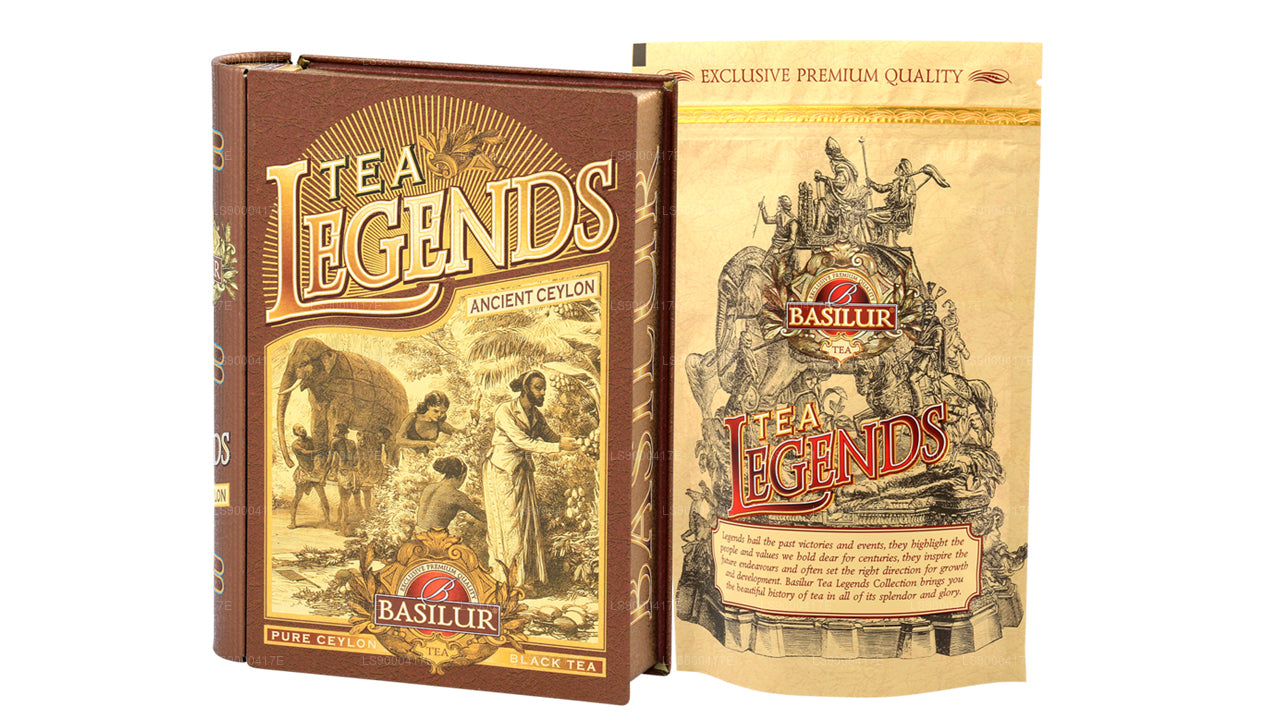 Basilur Tea Book "Tea Legends Ancient Ceylon" (100g) Caddy