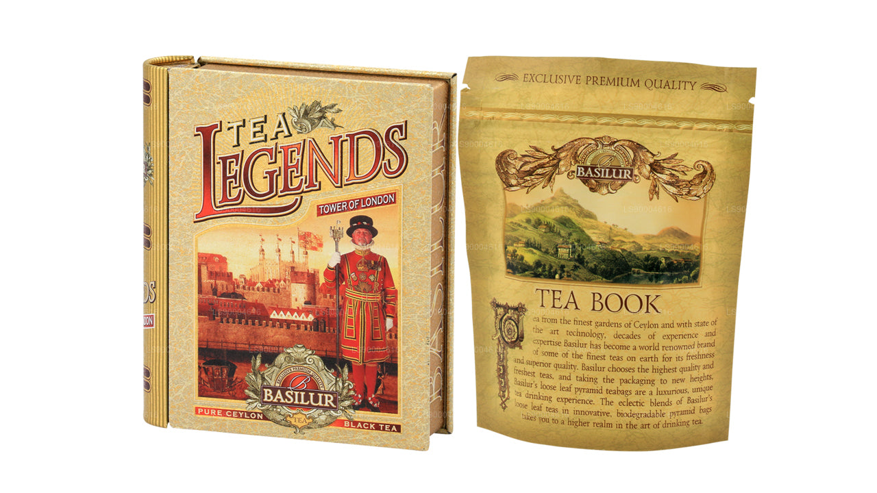 Basilur "Miniature Tea Book Tea Legends - Tower Of London" (10g) Caddy