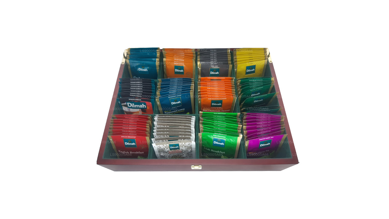 Dilmah Luxury Timber Presenter with Lid (12 Varieties)