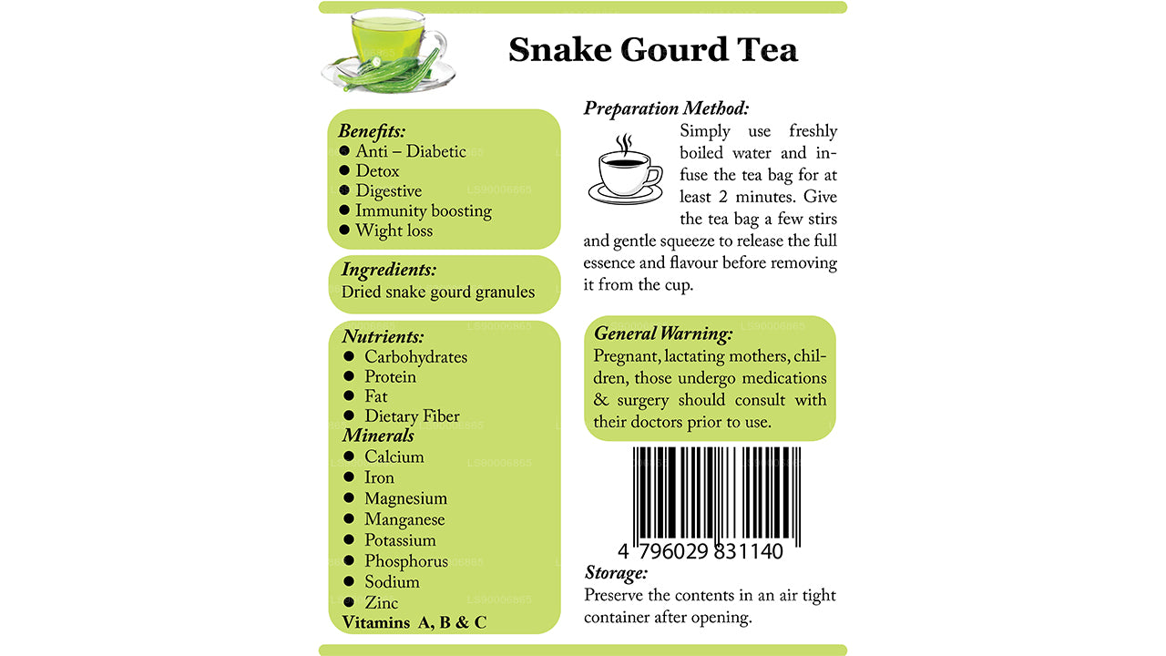 Lifetone Snake gourd tea (40g)