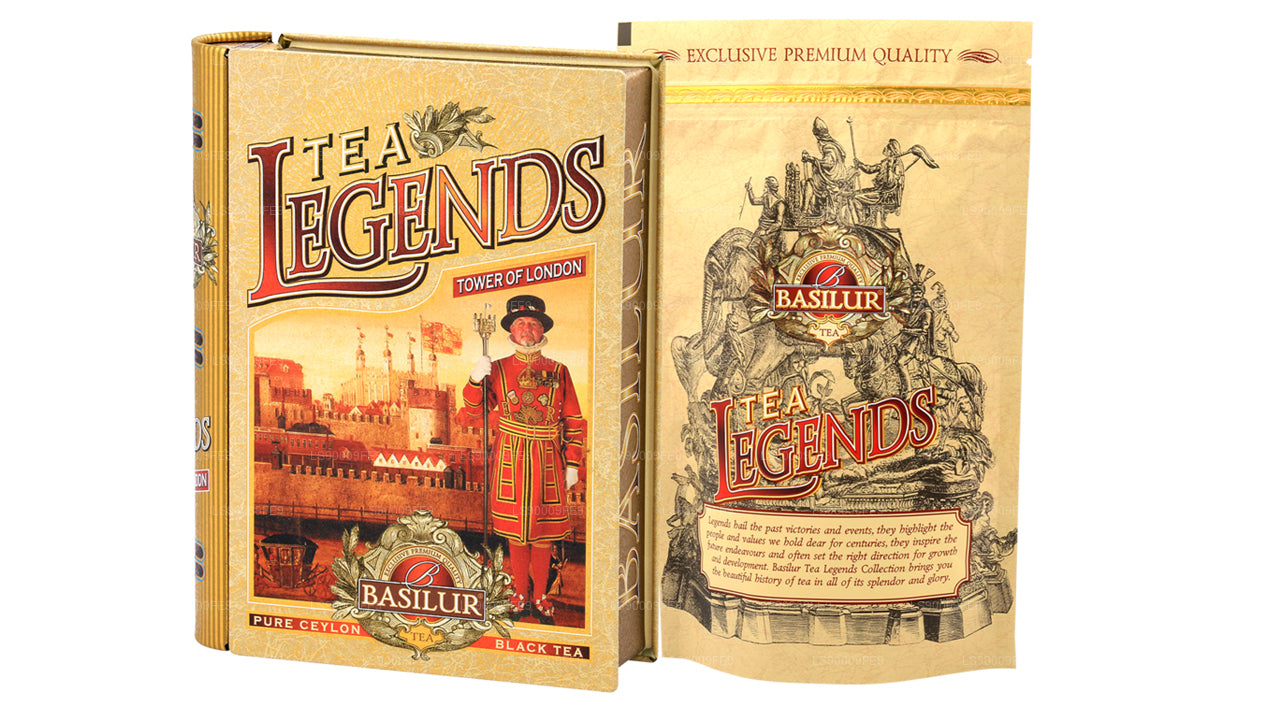 Basilur Tea Book "Tea Legends - Tower of London" (100g) Caddy