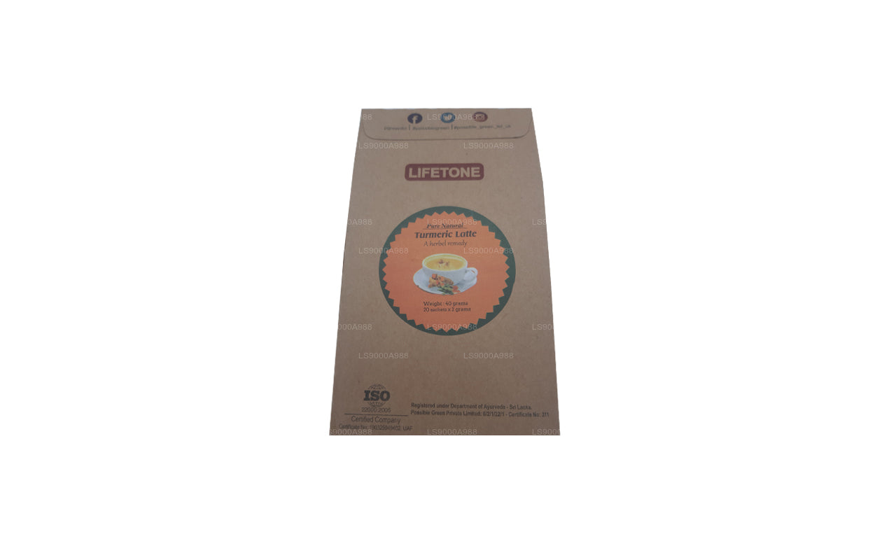 Lifetone Turmeric Latte 20 Tea Bags (40g)