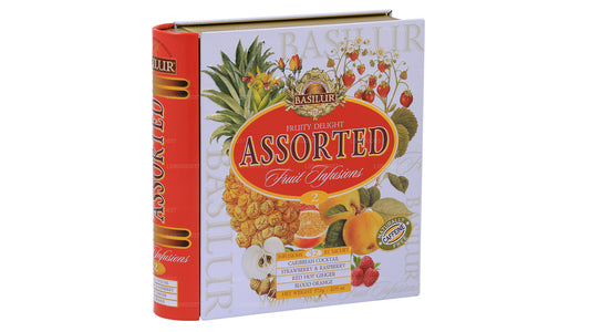Basilur Tea Book "Fruit Infusions - Fruity Delight" (57.6g) Caddy