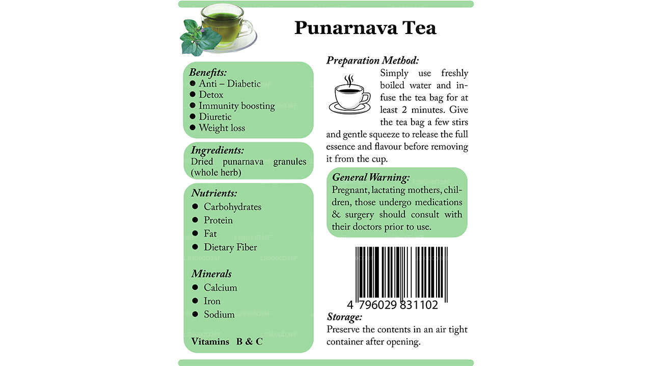 Lifetone Punarnava Tea (30g)