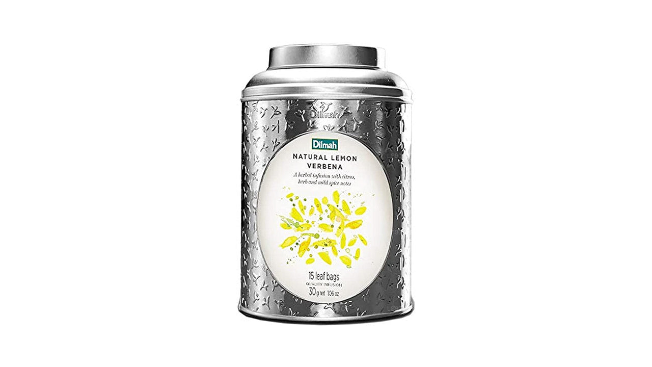 Dilmah Vivid Natural Lemon Verbena Teabag (30g) Caddy