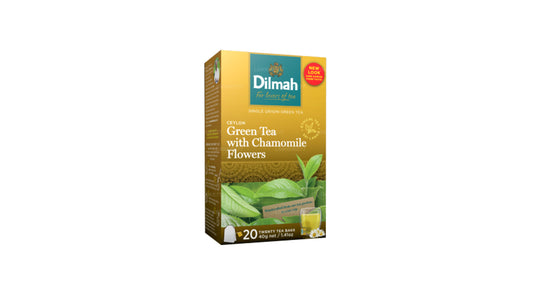 Green Tea with Chamomile Flowers (40g) 20 Tea Bags