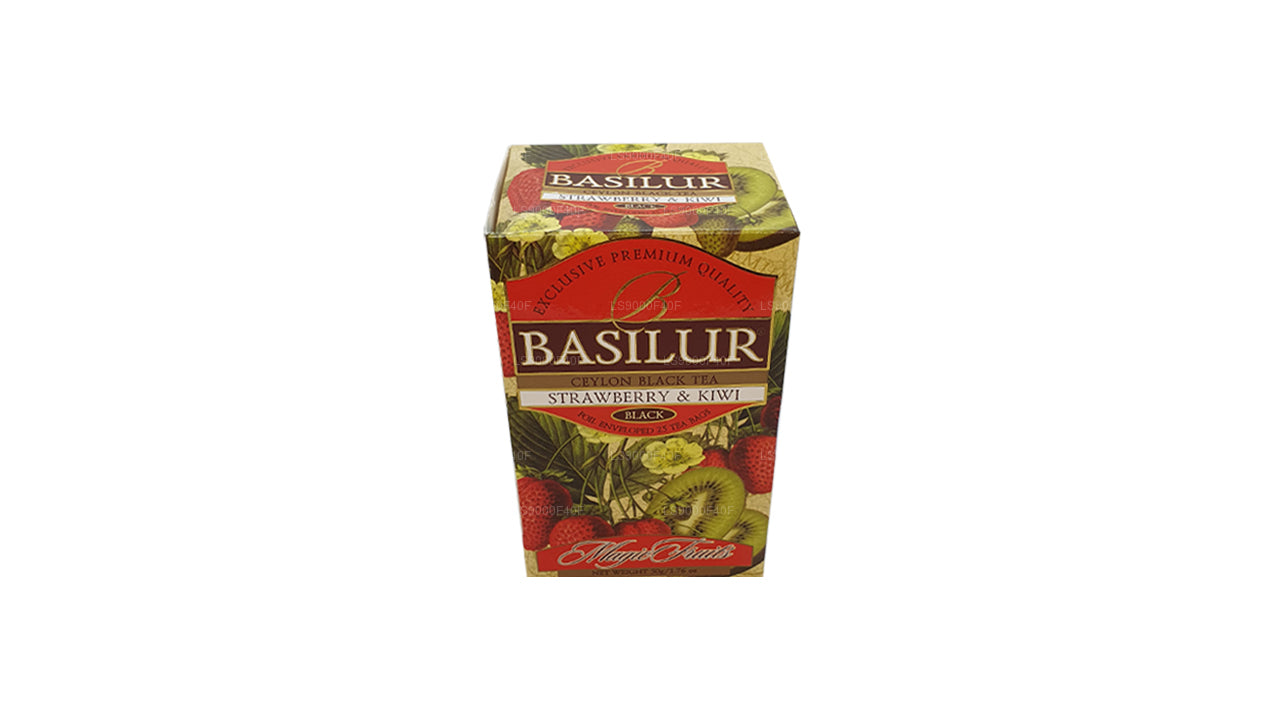 Basilur Strawberry and Kiwi (50g) 20 Tea Bags